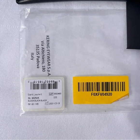 Saint Laurent YSL Acetate Sunglasses SL M25/K Black - Picture 15 of 15